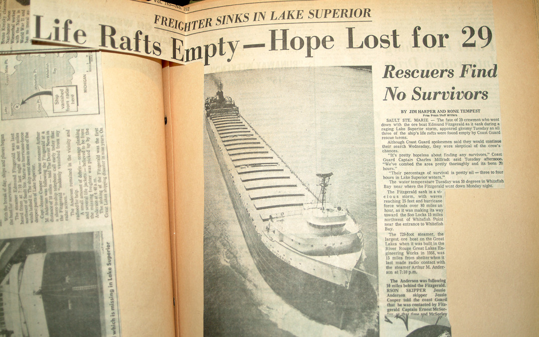 Today in Great Lakes History –  November 10