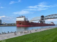 Stewart J Cort upbound at the Soo on Saturday. David Kaye