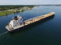 June 30, 2019 – Upbound at Mission Point, Stern View – by Matt Miner