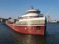 Wilfred Sykes in Duluth Harbor. Chris Mazzella (July 2021)
