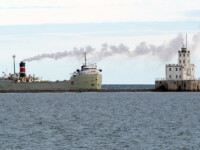 Alpena arrived in Milwaukee with a load of cement on 11:9:2021. Timothy Keefer