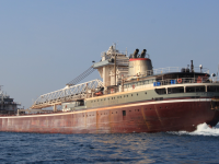 Wilfred Sykes downbound on Lake Huron. August 16 2025. Terry McCullough photo