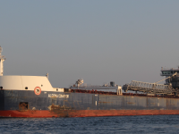 Algoma Conveyor downbound in the St Clair River. August 16 2025. Terry McCullough photo